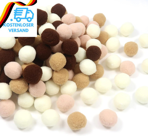 Toaob 160 stück pompons zum - stück,