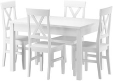 Massivholz-Essgruppe Tisch