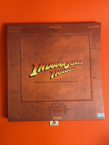 Laserdisc indiana jones - laserdisc,
