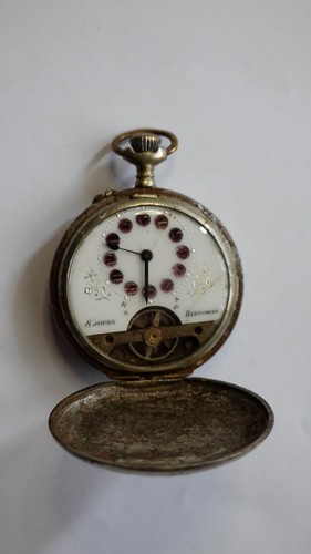Antike hebdomas taschenuhr - antike,