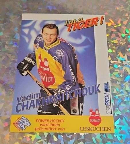 Del eishockey autogrammkarte - del,