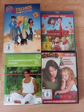 Kinder DVD Schwangerschaft  Geburt 5 Freunde Wolkig Spielen Bewegen Paket TOP