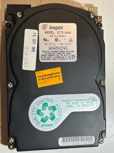 Seagate st3144a 130mb ide - seagate, 3.5"