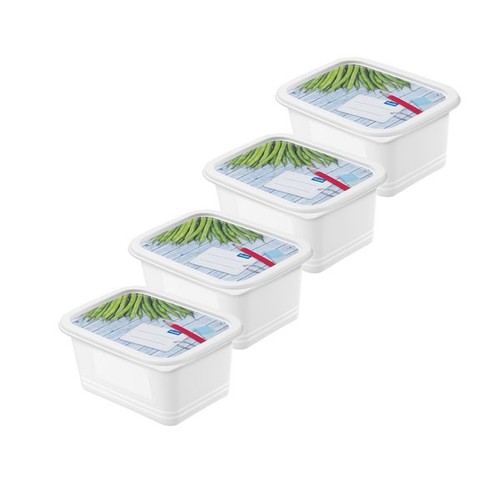 Rotho gefrierdosen set domino - gefrierdosen,