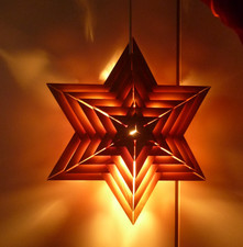 Holz Stern Elektrisch