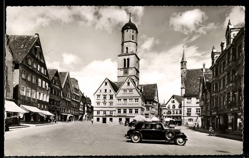 Biberach riss ansichtskarte - biberach, /riss,
