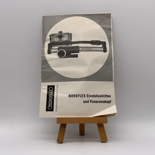 Novoflex einstellschlitten und - novoflex,