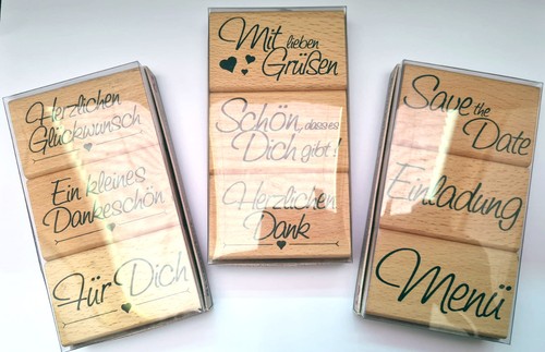 Ideen mit herz stempel - 3, x