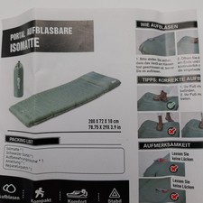 PORTAL Camping Isomatte Einzel