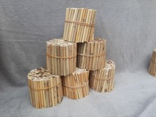 6 Bund Bruthülsen  Schilf, Reet,  Insektenhotel, Wildbienen, Hotel, Brutröhren 