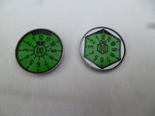 TÜV / HU + ASU Plakette im Metalltopf von 2000  für Oldtimer Geburtstag o.ä.