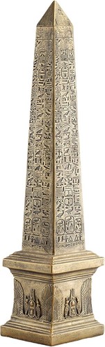 Design toscano golden obelisk - toscano,