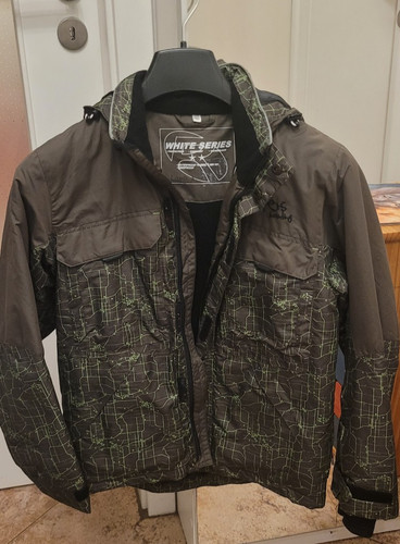 White series coole winterjacke - white,