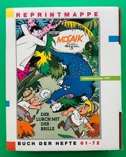 WIPA Mosaik Digedags Reprintmappe 6 Hefte 61 - 72 mit Umkarton Kiosk Zustand