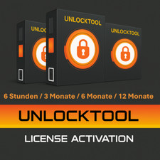 UnlockTool Lizenz – 6 Stunden / 3 Monate / 6 Monate / 12 Monate