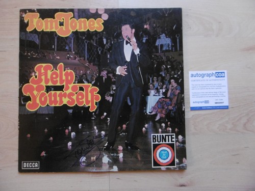 Tom jones original autogramm - jones,