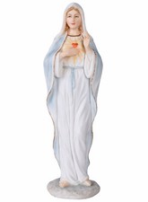 Heiligenfigur Madonna shabby