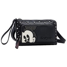 Desigual Phone Bag Handytasche Geldbörse Mone Mickey Studstyle Lisa 24WAYP35