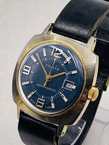 Ruhla ddr herrenuhr handaufzug - ruhla,
