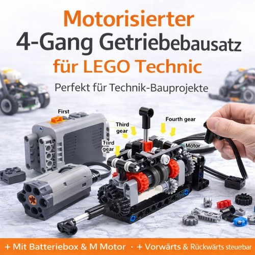 Moc motorisierter gang - moc, 4-gang