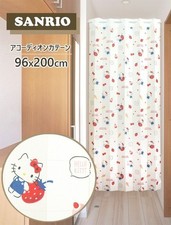 HERGESTELLT in JAPAN Sanrio Hello Kitty Akkordeon Vorhang Größe verstellbar 3...