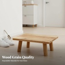 Niedriger Holzschemel