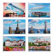 6 x Foto Magnet Bodensee