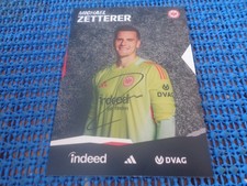 Michael Zetterer Eintracht Frankfurt Autogrammkarte  2025/26  25/26 HANDSIGNI