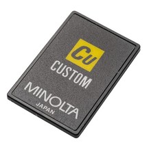 Minolta Cu Customized Function Card Karte für Dynax 7000i, 8000i