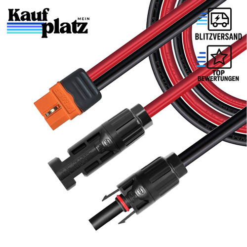 Solarladekabel xt60i adapter - solarladekabel,