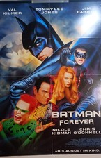 Filmplakat BATMAN FOREVER A1 Kinoposter Kilmer Carrey Kidman Lee Jones O'Donnell