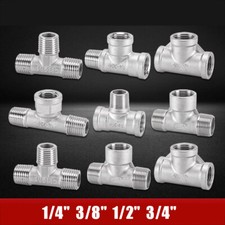 Edelstahl T-Stück Fitting