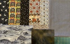 Stoffpaket,Stoffreste,Patchwork,Quilt,Baumwollstoff, Halloween