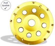 Diamantschleiftopf Schleifteller Topf PKD 125, 180 mm Kleberentferner Profi