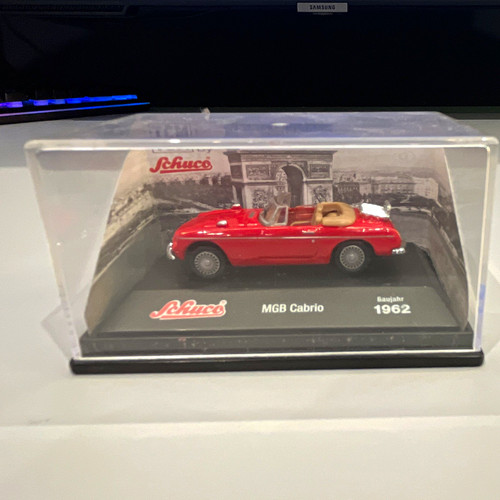 Schuco modellauto mgb cabrio - schuco,