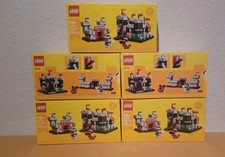 Lego Promotional 5x 40775 Mini Ritterburgen  2025 NEU OVP