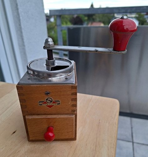 Alte kym kaffeemühle - kym, holz