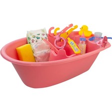 Puppen-Badewanne mit Zubehör