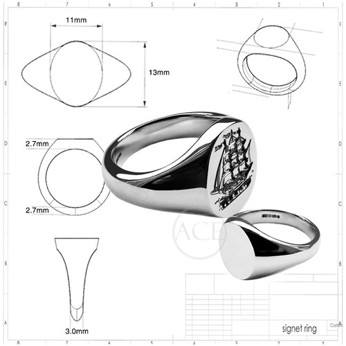 Ihre familie crest oval - ihre,