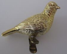 Älterer Weihnachtsschmuck Vogel auf Clip Doppelfuß 70er? WEIHNACHTEN