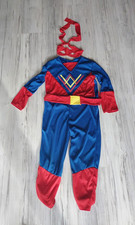 Fasching, Superman Kostüm, Jungen, Gr. 122/128  -TOP-