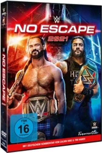 Wwe escape 2021 dvd - wwe,