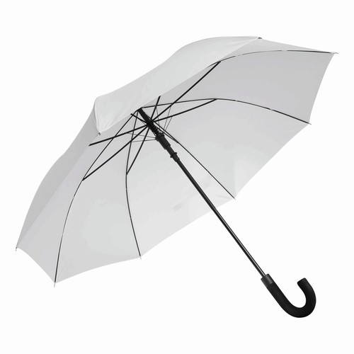 Stockschirm groß weiß
