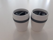 2 Thermo Becher 0,2 L Emsa Weiß