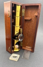 Vintages Trommel Mikroskop -