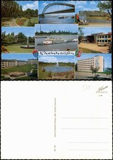 Ansichtskarte Rheinhausen-Duisburg Hafen, Neue City, Sozialhaus HWR 1982