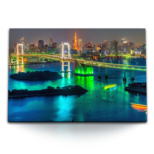 120x80cm wandbild auf leinwand - auf,