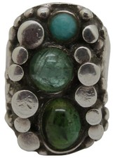 ? Großer 925er Silber Ring Modernist Valdres Solvsmie Norwegen Schmuck - 22,72g