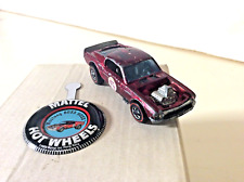 Hot Wheels Redliner by Mattel org.1971 "MUSTANG BOSS HOSS" mit org.Button no Box