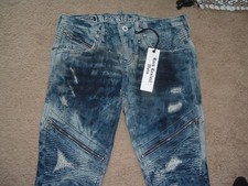 Rock Revival Blaue Moto